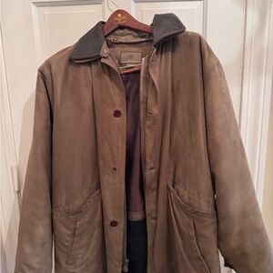 RAINFOREST Men's Tan Military Field Jacket